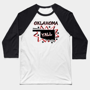 Oklahoma State Pride Baseball T-Shirt